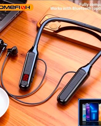 Auricolari Bluetooth Sport LED - Cuffie Wireless