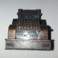 Cassa in miniatura in metallo  da collezione