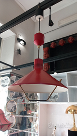 Lampada a sospensione saliscendi stilnovo anni 60