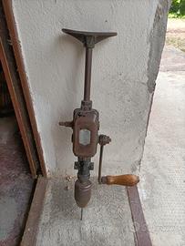 trapano a mano vintage