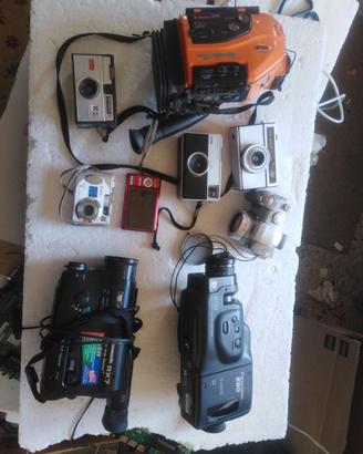 LOTTO VIDECAMERE e macchine fotografiche digitali