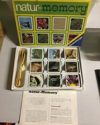 MEMORY NATURA DELLA RAVENSBURGER usato