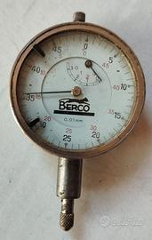 Comparatore centesimale vintage BERCO, a quadrante
