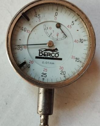 Comparatore centesimale vintage BERCO, a quadrante