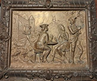 Quadro in rame sbalzato