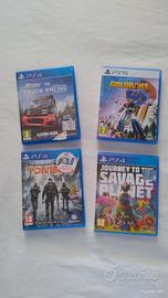 pacchetto 4 giochi ps4 ps5