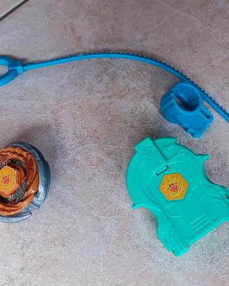 Beyblade trottola Hasbro Tomy 2010 marrone/grigio