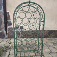 porta bottiglie in ferro