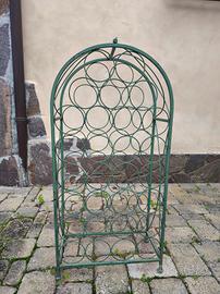 porta bottiglie in ferro