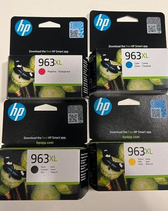SERIE COMPLETA TONER HP 963XL - 4 COLORI