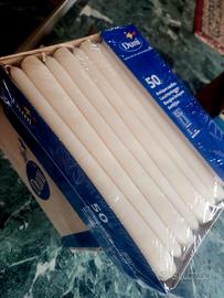 Candela antica della Duni color crema