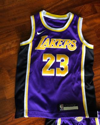 Basket Divisa nba bambino Lakers LeBron James