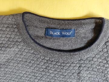 Maglioncino uomo Black Wolf tg M