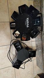 centro pista dj effetto dmx