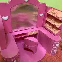 Specchiera e scrittoio Barbie