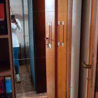 Armadio angolo con specchio