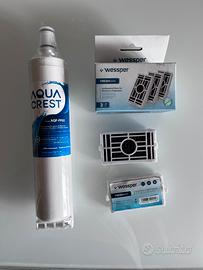 FILTRI ACQUA E ARIA PER FRIGORIFERO