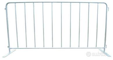 TRANSENNE in FERRO ZINCATO con PIEDI PIATTI