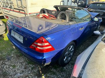 Ricambi mercedes slk 2002 r170 cabrio benzina 111