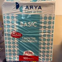 100 tappetini assorbenti per cani 60x90 Arya