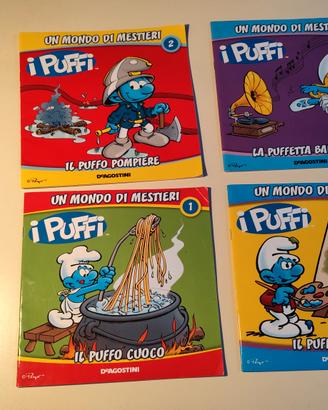 Libricini dei Puffi a colori 