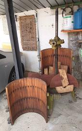 Torchio a vite 55 per uva vinificazione vino