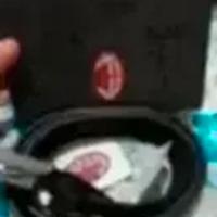 cinda uomo Enzo castellano bauletto Milan nuovo 