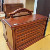 COMÒ 4 CASSETTI + SPECCHIO CON FREGI