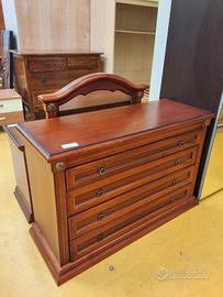 COMÒ 4 CASSETTI + SPECCHIO CON FREGI