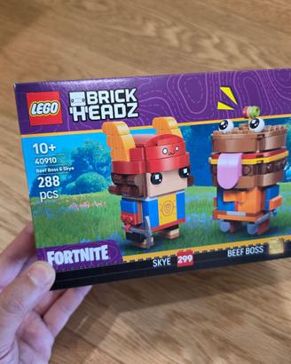 LEGO 40910 - Fortnite Brickheadz Beef Boss & Skye