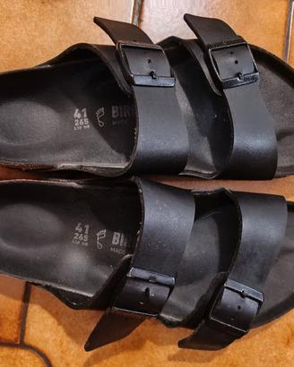 Birkenstock Arizona Birko Flor nere n. 41
