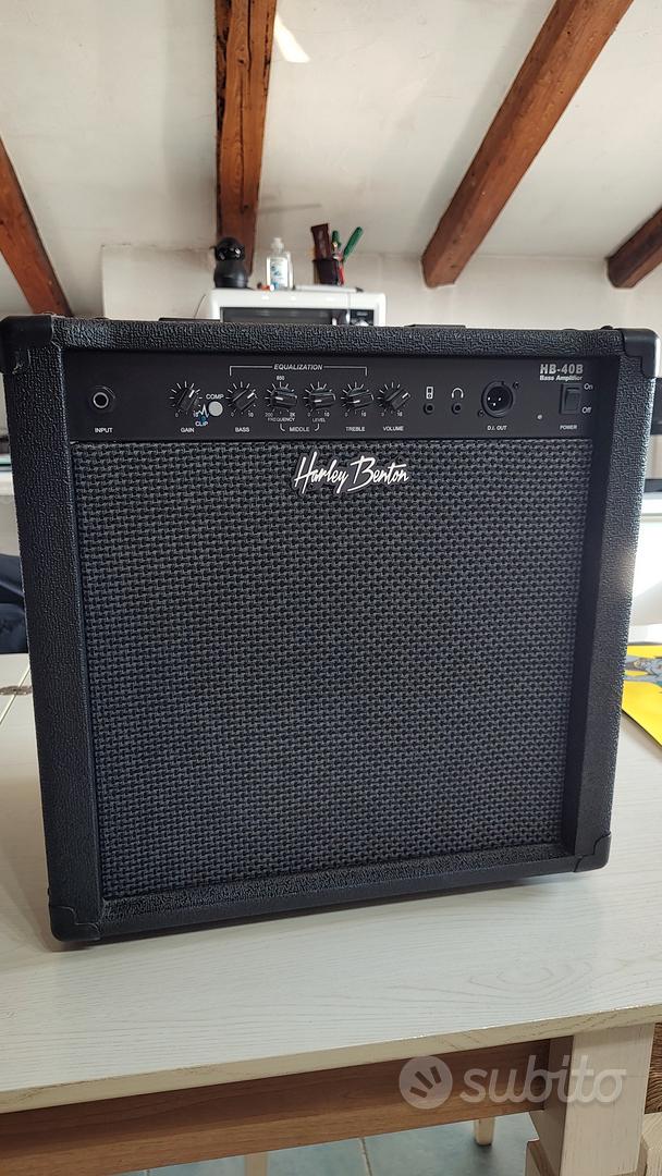 Amplificatore Per Basso Elettrico 50W Vision MSA - Input Triplo Con High, Low E MP3 - Foto 12