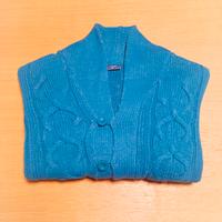 🧥 LOTTO Cardigan Collo Alto MAGLIONE UOMO Blu 💙