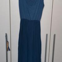 Vestito lungo blu