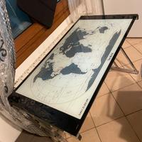 Scrivania vetro tempered