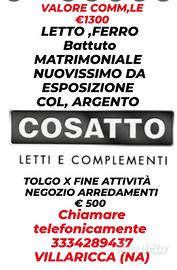 💥 Nuovissimo, Da Negozio  Letto Matrimoniale 