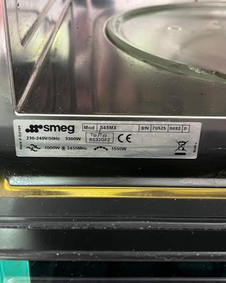 Forno micronde smeg