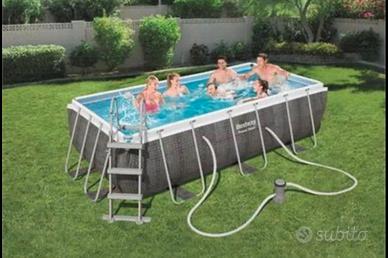 Piscina 412x201x122 nuova 2 anni garanzia