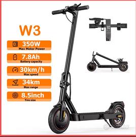 Monopattino elettrico Nuovo imballato 350w 8.5inch