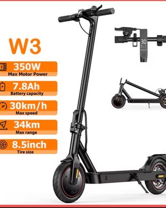 Monopattino elettrico Nuovo imballato 350w 8.5inch