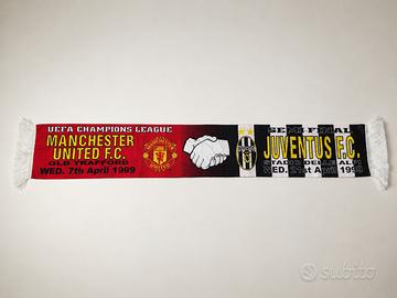 Sciarpa Champions Juventus Manchester 1999