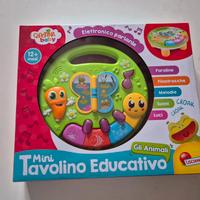 Gioco tavolino educativo luci e suoni 