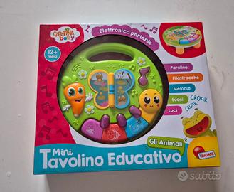 Gioco tavolino educativo luci e suoni 