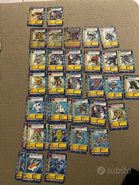 Lotto carte digimon