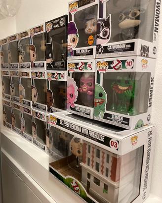 Funko pop batman catwoman e back to the future