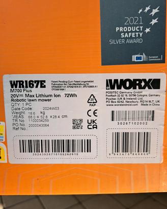 Robot tosaerba WORX LANDROID M700