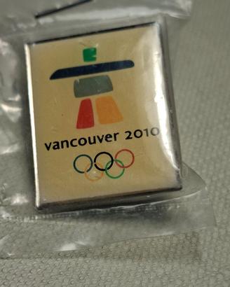 Spilla Giochi Invernali Vancouver  2010.