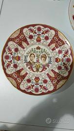 Piatti celebrativo matrimonio Carlo e Diana