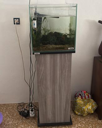 acquario da 50blt. completo di mobile