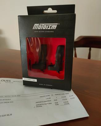 Frecce moto omologate, attacco Triumph 